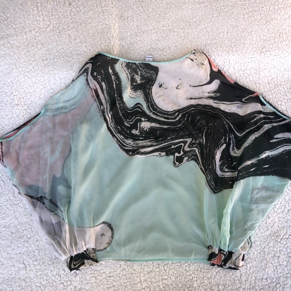 DVF Diane Von Furstenberg silk Robyn blouse EUC - Picture 5 of 15